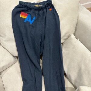 Aviator Nation Logo Sweatpants - Charcoal